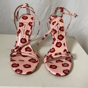 Zara Basic 👄 strapy high heel sandals